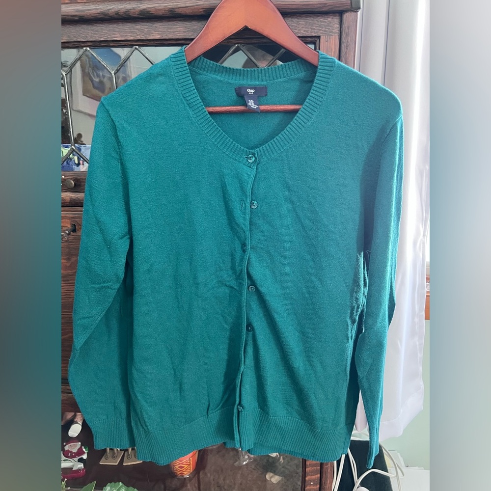 GAP Teal Women's Cardigan
